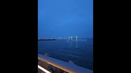 Enchanting Blue Hour at West Port Garden