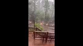 Family's house carried away by raging floods in New Mexico