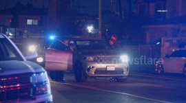 US, Los Angeles: Broadway-Manchester 4 People Shot