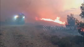 France: Wildfires ease in southern France but blazes still active