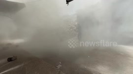 Israeli airstrikes hit Shujaiyya neighborhood, shops damaged