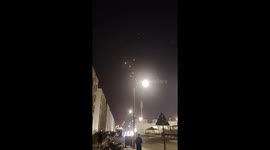 Missiles Flying in Doha Qatar