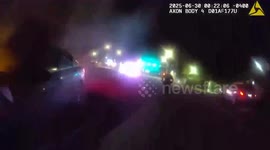 Sarasota Police Rescue Unconscious Driver From Burning Car
