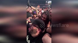 Jason Momoa Surprises Crowd By Joining Mosh Pit At Ozzy Osbourne’s Farewell Concert
