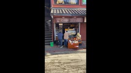 Sea lion surprises locals inside cake store in Puerto Montt, Chile
