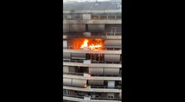 Firecracker Thrown by a Child Causes Apartment Fire