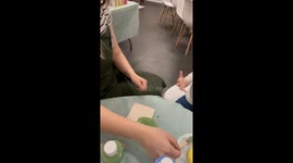 Flawless Painted Handprint Technique