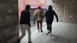 Boys Fall Down Wet Steps