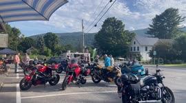 Biker Event at Dealer. Royal Enfield in Pownal Vermont