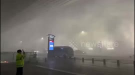 Intense Thunderstorm in Xi’an