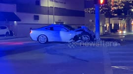 Miami Beach Car Crash Date: Wednesday July 9th 2025 Time: 11:40 PM Location: Alton Road & Dade Blvd, Miami Beach, FL PT11