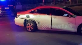 Miami Beach Car Crash Date: Wednesday July 9th 2025 Time: 11:40 PM Location: Alton Road & Dade Blvd, Miami Beach, FL PT10