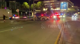 Miami Beach Car Crash Date: Wednesday July 9th 2025 Time: 11:40 PM Location: Alton Road & Dade Blvd, Miami Beach, FL PT2