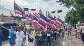 Protesters rally at Thai parliament against amnesty and casino proposals