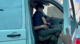 The Saraya Field Hospital, operated by the Palestine Red Crescent Society in Gaza, continues to receive the wounded and the sick