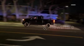US, Los Angeles: Newport Beach Lengthy Pursuit of Armed and Dangerous Suspect Taken Into Custody Part 2