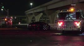 US, Phoenix: Phoenix McDowell Road Vehicle Crashes Into 7000 Volt Fence