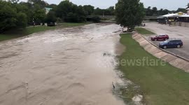 US: Nolan River Surges As Devastating Flooding Hits Belton Texas