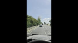 Fire in collier row today behind an mot centre.. firefighters attended