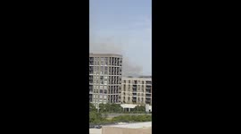 Fire in rainham essex today in a local park. Multiple fire fighters attended