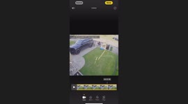 Poor kid gets on bike and goes down driveway and falls