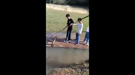 A Boy Causes Raft to Fail