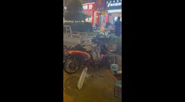Husky Bites Motorcycle Seat
