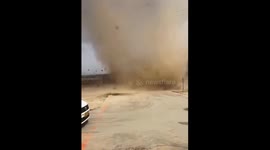 Tornado in Lanzhou