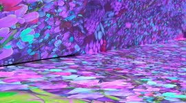 US: Preview of exhibition 'Blooming Wonders' by Artechouse