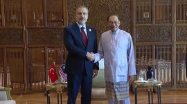 Malaysia: Turkish Foreign Minister Fidan received by Malaysian Prime Minister Ibrahim in Kuala Lumpur