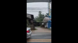 Flash flood batters northern Thailand after heavy rain