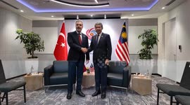 Malaysia: Turkish foreign minister meets his Malaysian counterpart in Kuala Lumpur