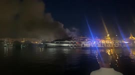 France: Superyacht Sea Lady II Catches Fire in Saint-Tropez 2