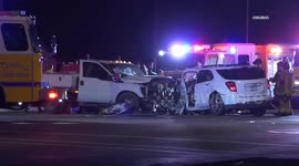 US, Phoenix: Glendale Bethany Home Road Extrication Collision