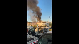 France: Superyacht Sea Lady II Catches Fire in Saint-Tropez 4