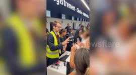 Woman has meltdown over cancelled flight - calls airline worker a 'b****'