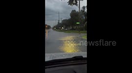 US: Severe street flooding hits Norfolk, Nebraska