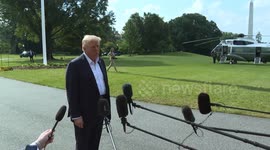 US: Trump departs for Texas, calls deadly flooding ‘a horrible thing’