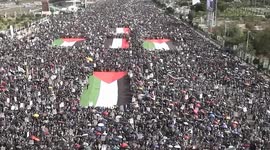 Yemen: Mass protest held in Sanaa over ongoing Israeli bombardment of Gaza