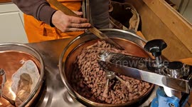 Roasted Almonds at German Christmas Market | Warm & Crunchy Holiday Snack