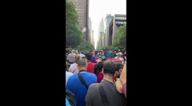 US: NYC Streets Fill as Crowds Witness 2025 Final Manhattanhenge
