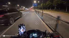 A Driver Falls Asleep in His Car