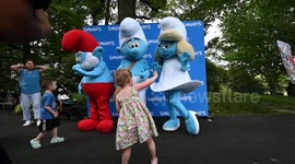 US: 'Smurfs Summer' At New York Botanical Garden