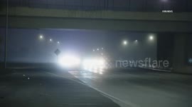 US, Los Angeles: Woodland Hills Driver Takes Off From CHP While on Traffic Stop