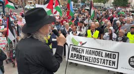 Sweden: Israel's attacks on Gaza protested in Swedish capital, Stockholm