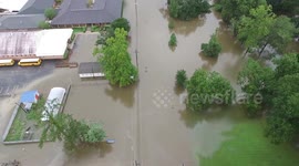 Louisiana Flood 2016 - Springfield Hwy 22 - Drone Aerial Footage