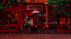 Man proposes to girlfriend using Lego stop-motion animation at cinema