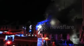 20160819 - 2nd alarm fire raw #1, Mount Carmel, Pa (USA)