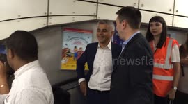 SADIQ KHAN OPENS NIGHT TUBE