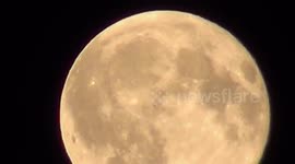 Full Moon Close-Up Full HD time-lapse